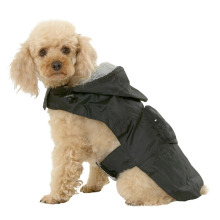 Doglemi Wholesale Waterproof Outdoor Pet Dog Rain Coat Jacket Light In Pocket Dog Raincoat